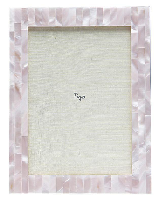 Tizo Pink Mother of Pearl Frame 4 x 6