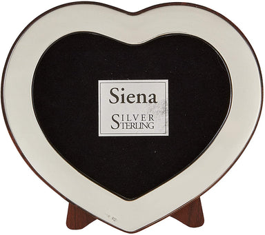 Tizo Designs Picture Frames Tizo Siena Sterling Heart Frame 2 X 3