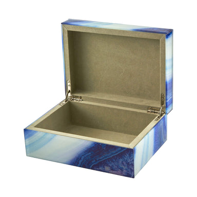 Tizo Designs Home Tizo Small Box Marble Blue