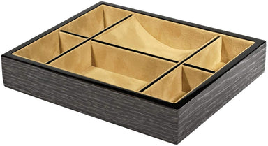 Tizo Designs Giftware Tizo Wood Valet Tray Organizer - Black Apricot