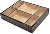 Tizo Designs Giftware Tizo Wood Valet Tray Organizer - Tiger Wood Ebony