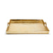 Tozai Home Home Tozai Home Gold Hotel De Ville Decorative Square Tray Recycled Aluminum - Est Ship 12/20