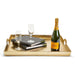 Tozai Home Home Tozai Home Gold Hotel De Ville Decorative Square Tray Recycled Aluminum - Est Ship 12/20