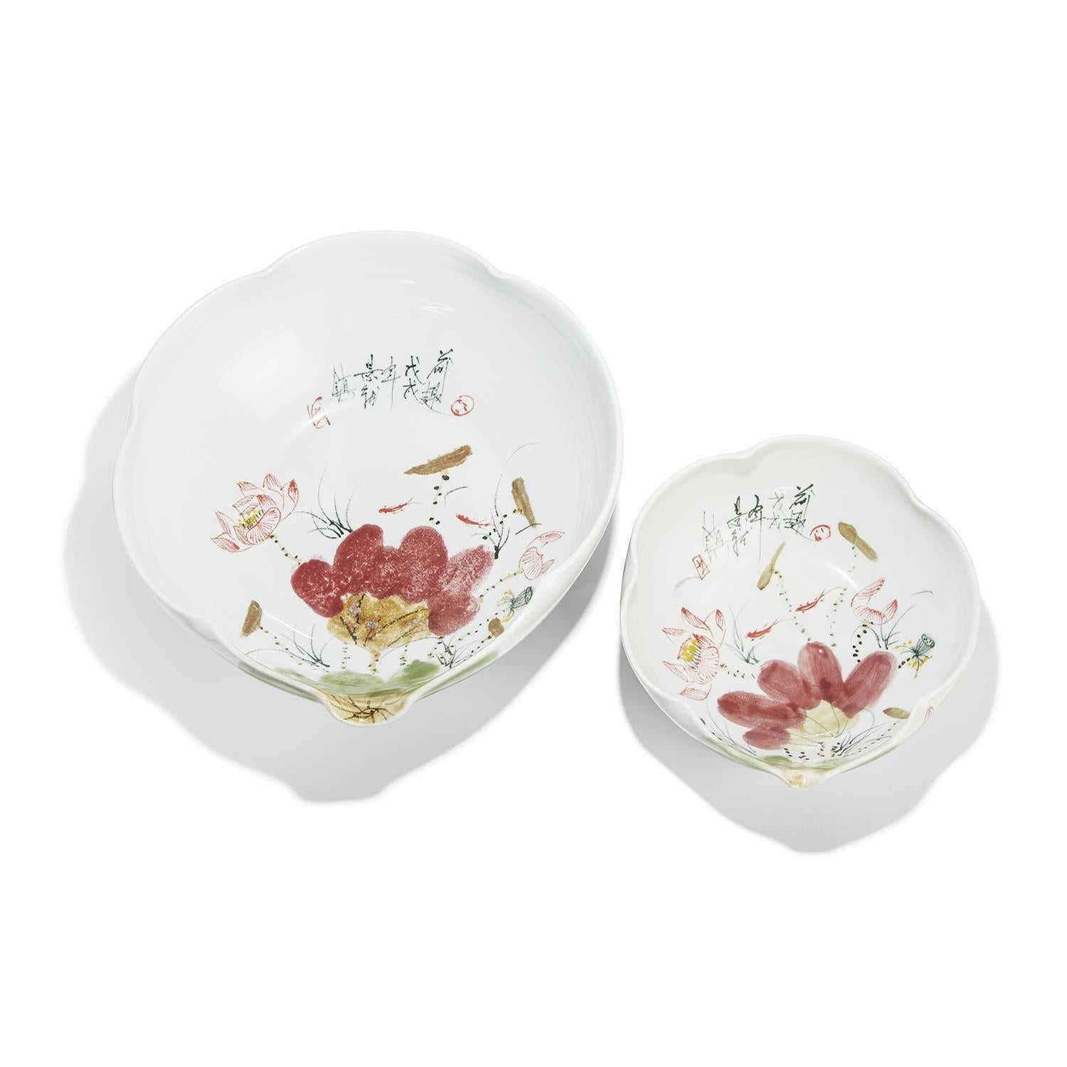 Tozai Home Japanese Blossoms S/2 Bowls — ShopTheAddison