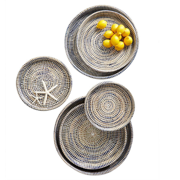 Nested Woven Trays Set of 6