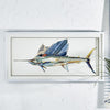 Twos Company Home Swordfish Collage Wall Art