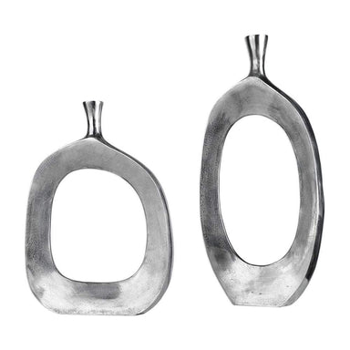 Uttermost Home Cierra Set/2 Vases / Sculptures