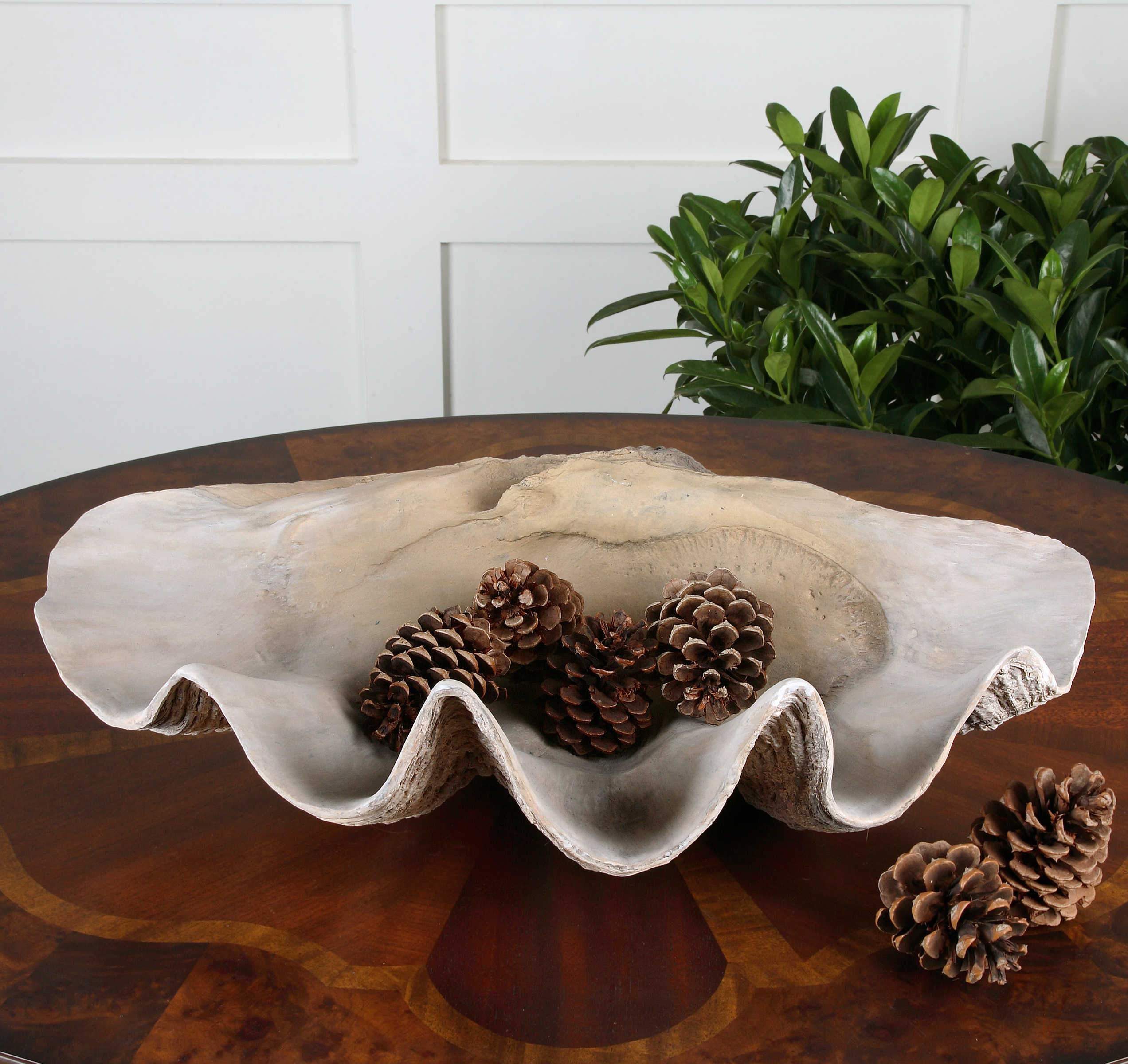 Uttermost Home Clam Shell Bowl