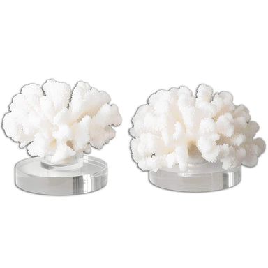 Uttermost Home HARD CORAL SCULPTURE, S/2