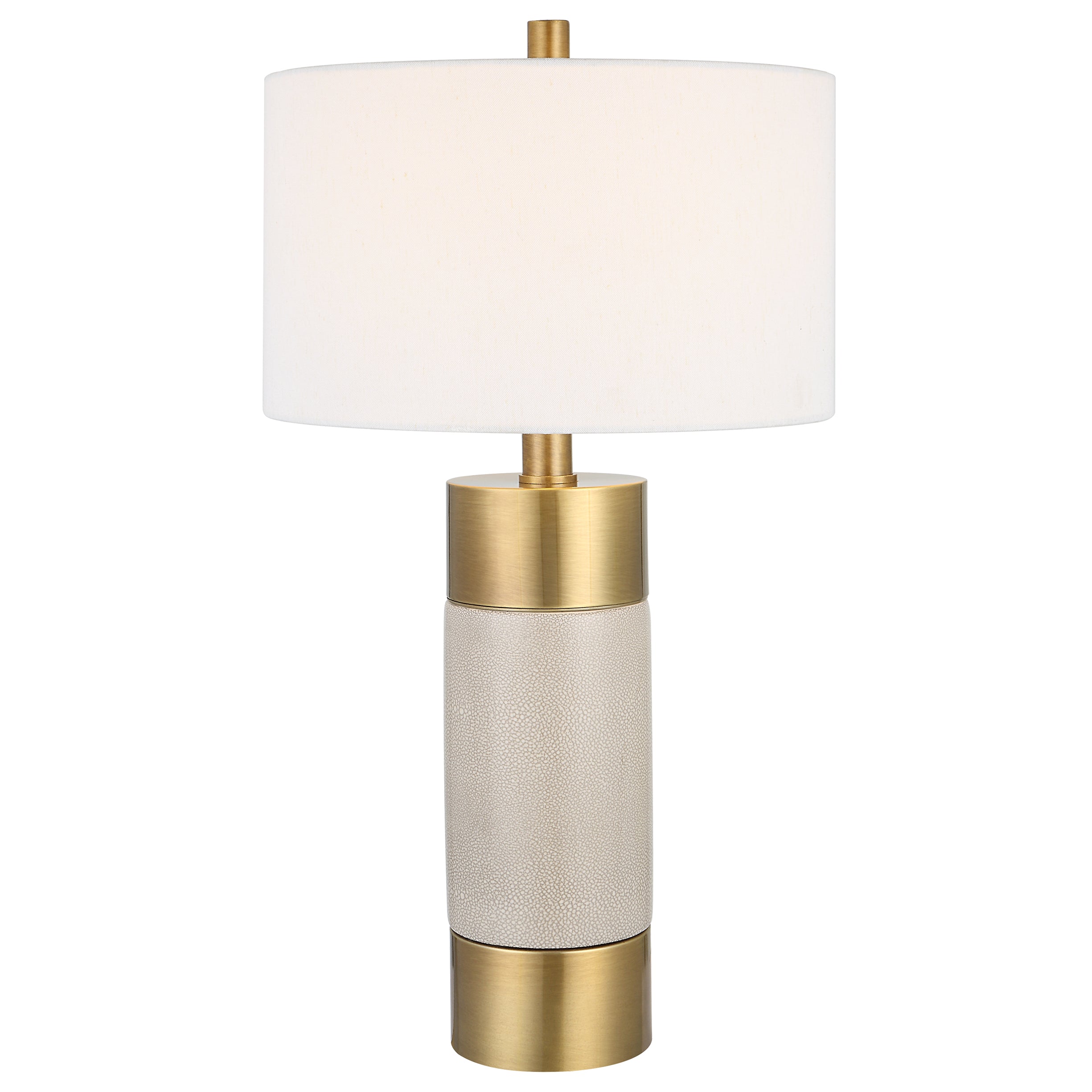 Uttermost Lighting Uttermost Adelia Ivory & Brass Table Lamp