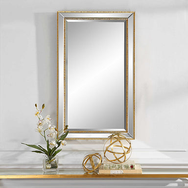 Uttermost Home Decor Uttermost Adler Mirror - Gold