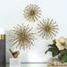 Uttermost Home Decor Uttermost Aga Gold Metal Wall Decor, S/3
