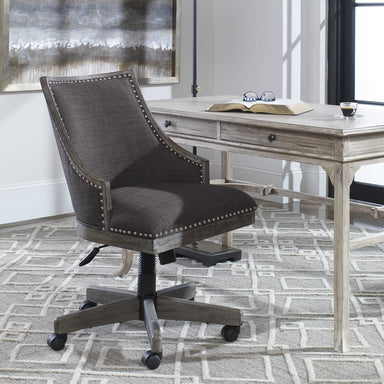 Uttermost Furniture Motor Freight-Rate to be Quoted Uttermost Aidrian Desk Chair