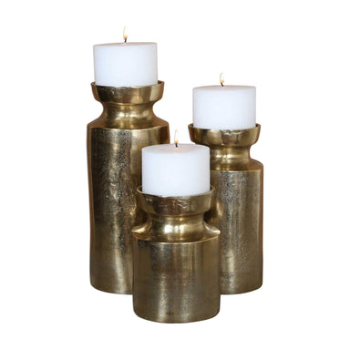 Uttermost Home Uttermost Amina Candleholders, S/3 - Shipping November