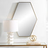 Uttermost Home Decor Uttermost Ankara Brass Hexagon Mirror