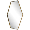 Uttermost Home Decor Uttermost Ankara Brass Hexagon Mirror