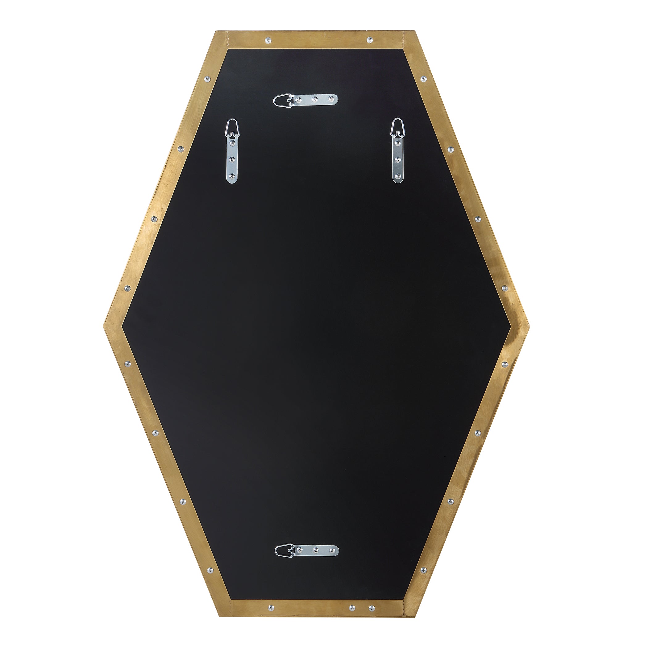 Uttermost Home Decor Uttermost Ankara Brass Hexagon Mirror