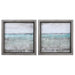 Uttermost Home Uttermost Aqua Horizon Framed Prints, S/2