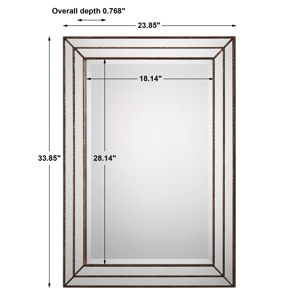 Uttermost Home Decor Uttermost Barclay Mirror