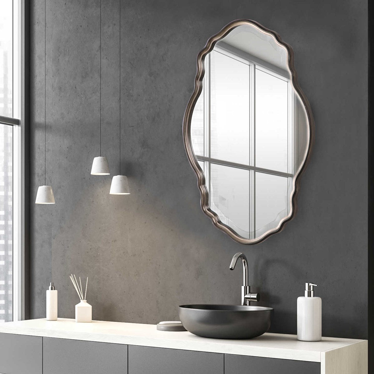 Uttermost Home Decor Uttermost Beacon Mirror - Silver
