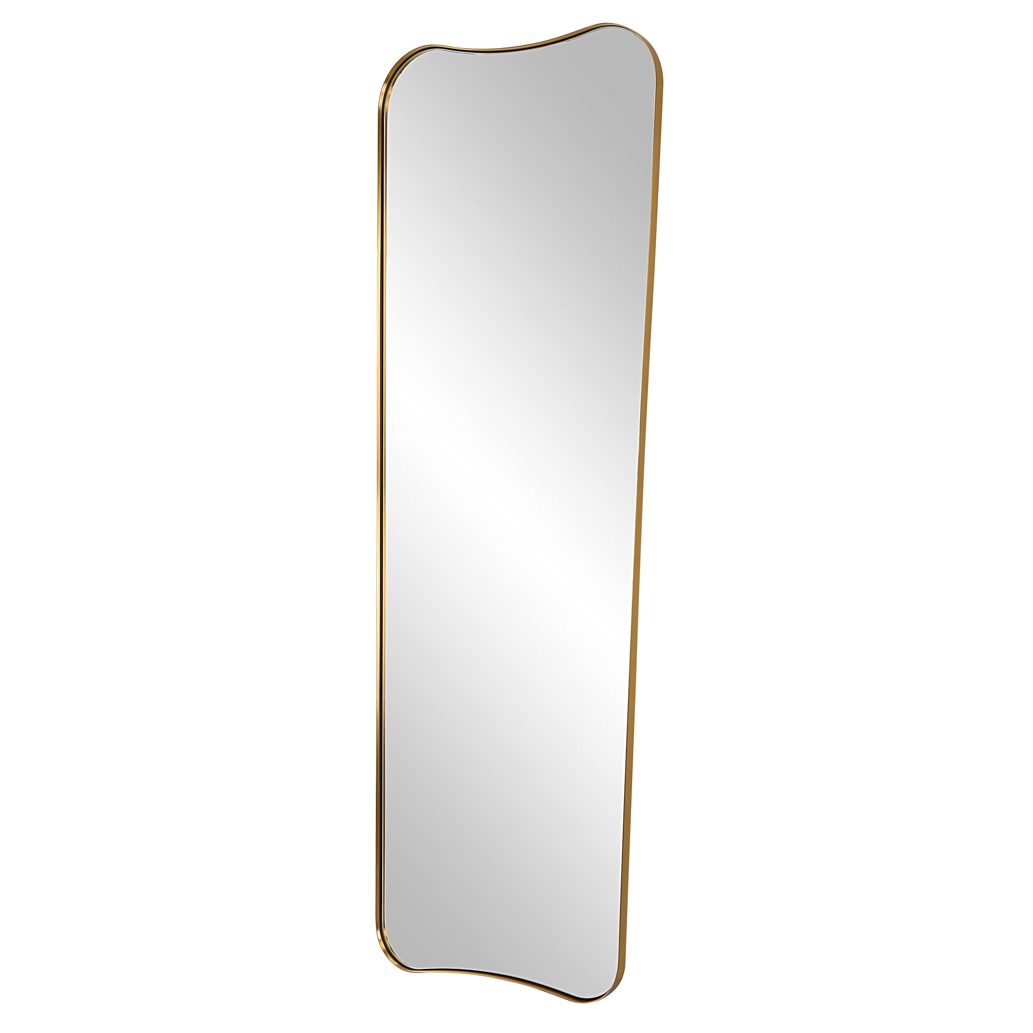 Uttermost Home Decor Motor Freight - Rate to be Quoted Uttermost Belvoir Large Antique Brass Mirror