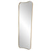 Uttermost Home Decor Motor Freight - Rate to be Quoted Uttermost Belvoir Large Antique Brass Mirror