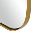 Uttermost Home Decor Motor Freight - Rate to be Quoted Uttermost Belvoir Large Antique Brass Mirror
