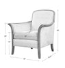 Uttermost Home Motor Freight - Rate to be Quoted Uttermost Brittoney Armchair