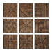 Uttermost Home Uttermost Bryndle Squares Wood Wall Decor S/9