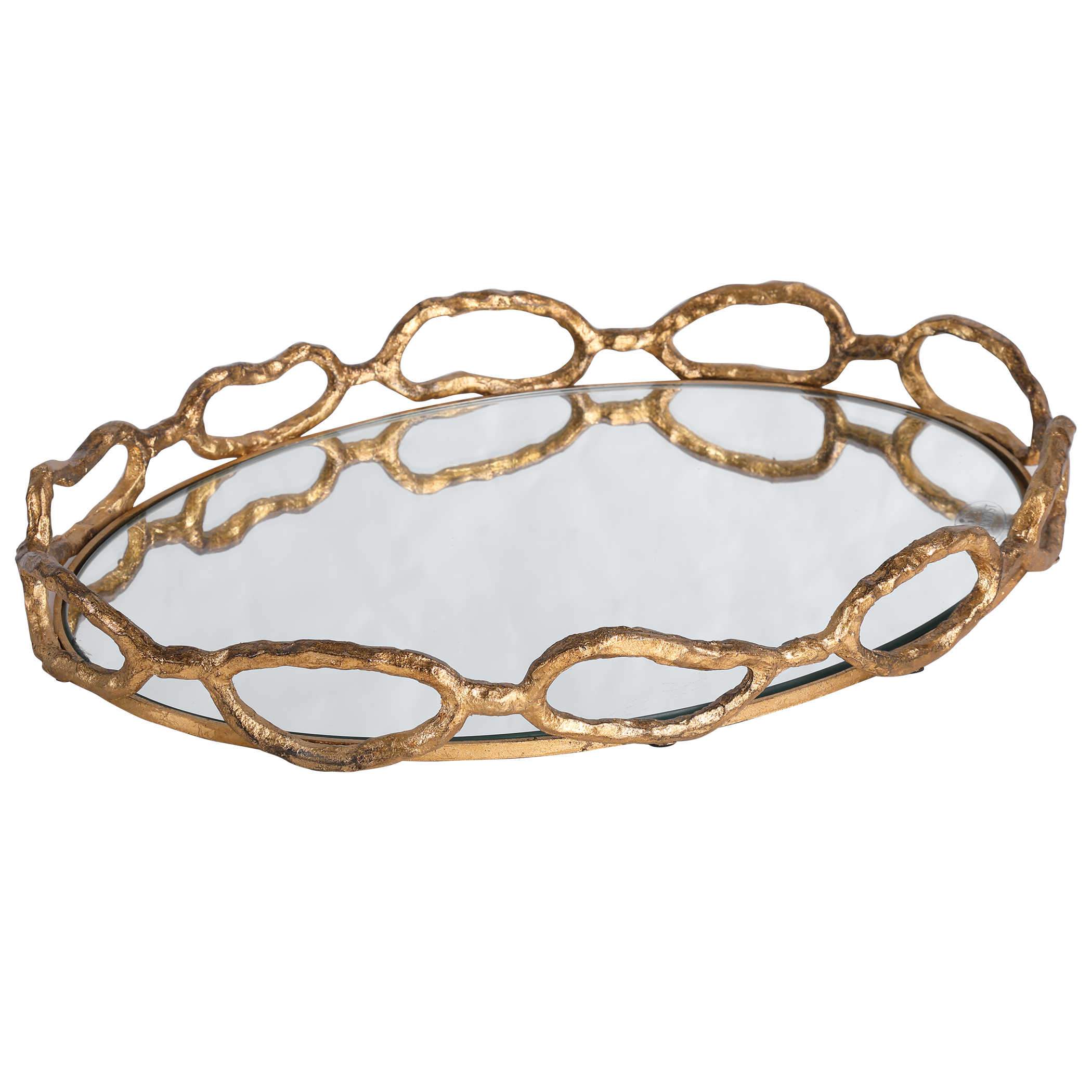 Uttermost Home Uttermost Cable Chain Tray - Shipping December