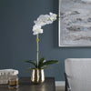 Uttermost Home Uttermost Cami Orchid With Brass Pot