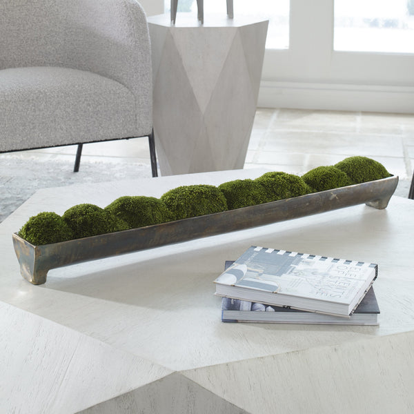 Uttermost Home Uttermost Canal Moss Centerpiece