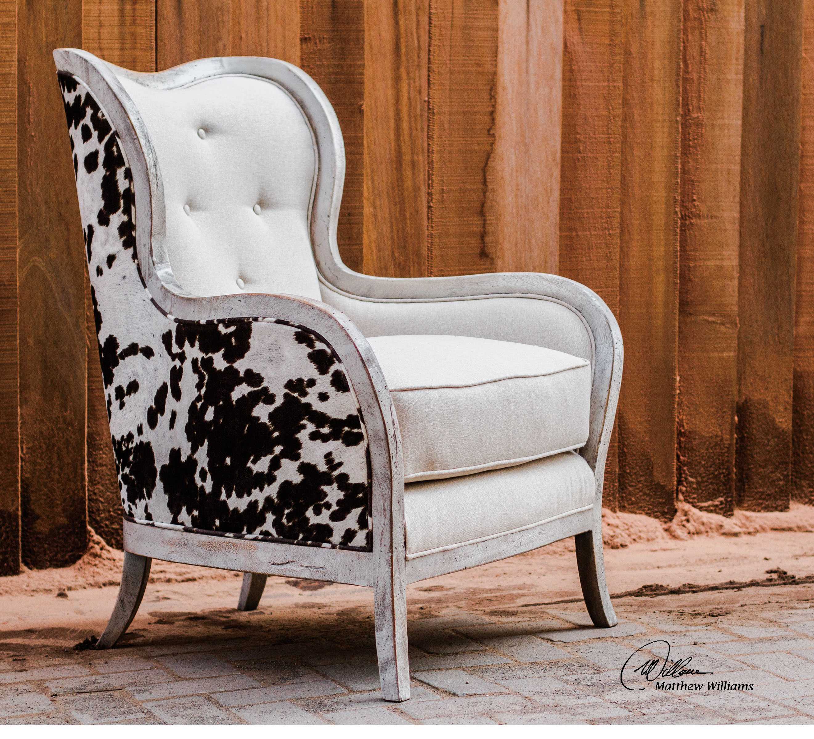 Uttermost Home Motor Freight - Rate to be Quoted Uttermost Chalina Armchair - Shipping November