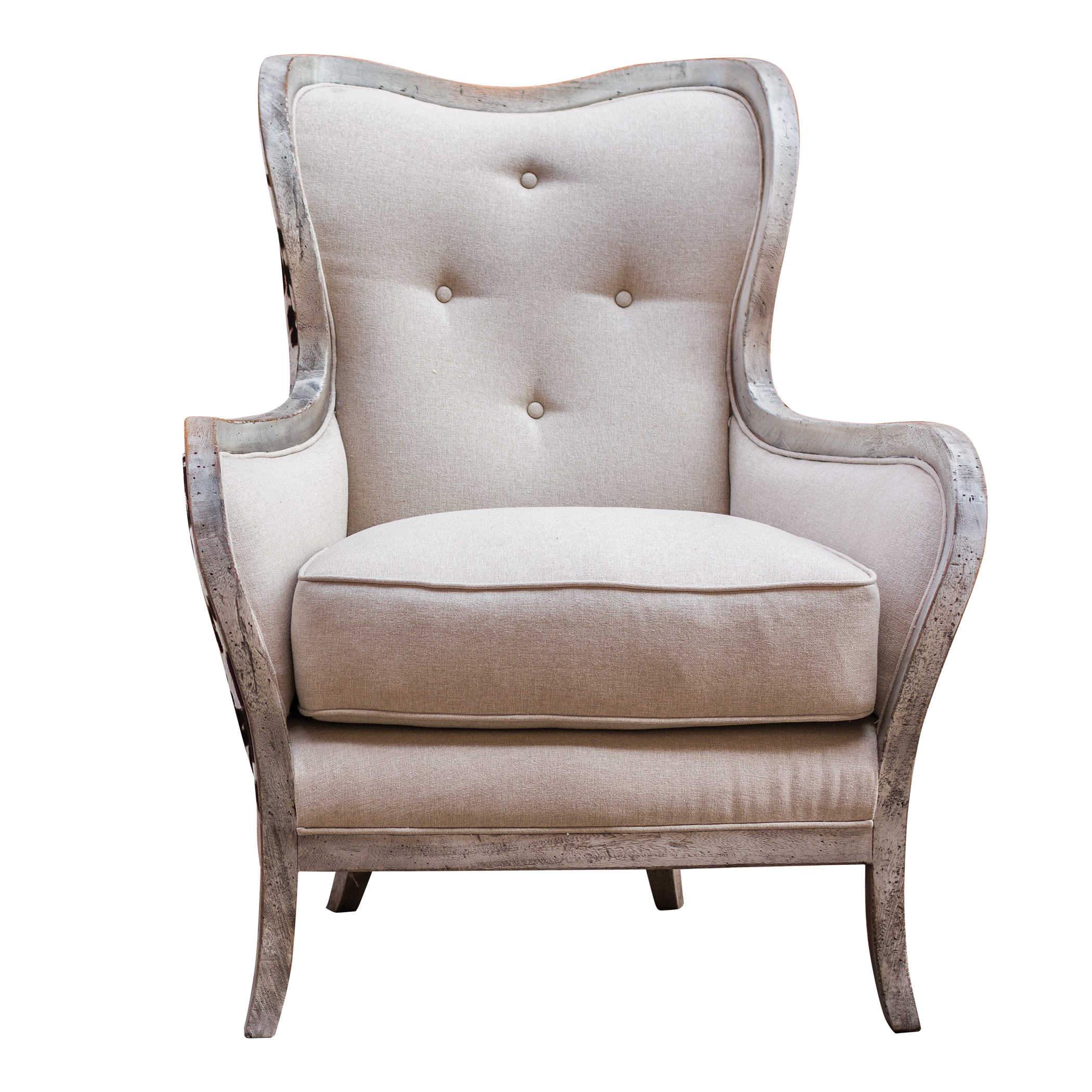 Uttermost Home Motor Freight - Rate to be Quoted Uttermost Chalina Armchair - Shipping November