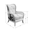 Uttermost Home Motor Freight - Rate to be Quoted Uttermost Chalina Armchair - Shipping November