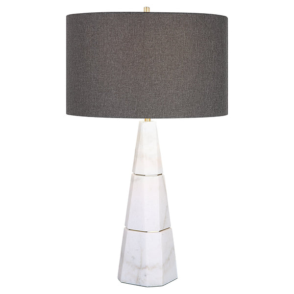 Uttermost Home Uttermost Citadel White Marble Table Lamp