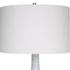 Uttermost Home Uttermost Clariot Ribbed Blue Table Lamp