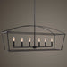 Uttermost Home Uttermost Clayton, 6 Lt Linear Chandelier