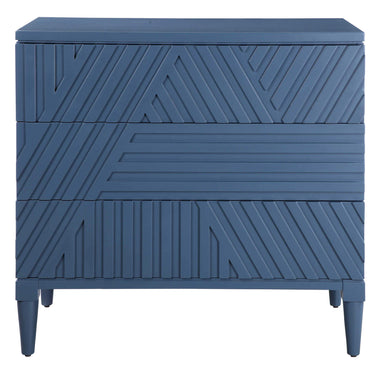 Uttermost Home Motor Freight - Rate to be Quoted Uttermost Colby Drawer Chest, Blue - Shipping November