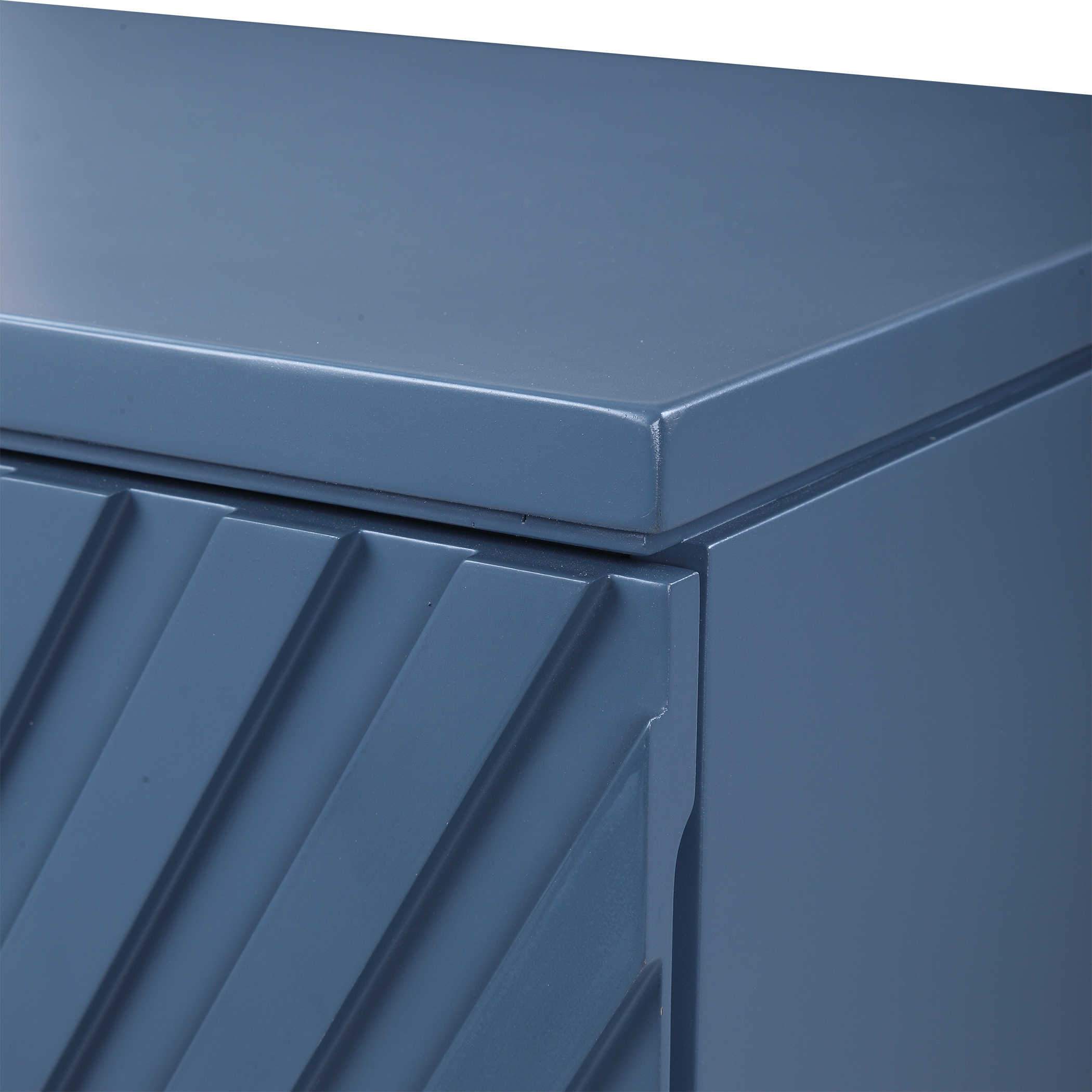 Uttermost Home Motor Freight - Rate to be Quoted Uttermost Colby Drawer Chest, Blue - Shipping November