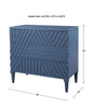 Uttermost Home Motor Freight - Rate to be Quoted Uttermost Colby Drawer Chest, Blue - Shipping November