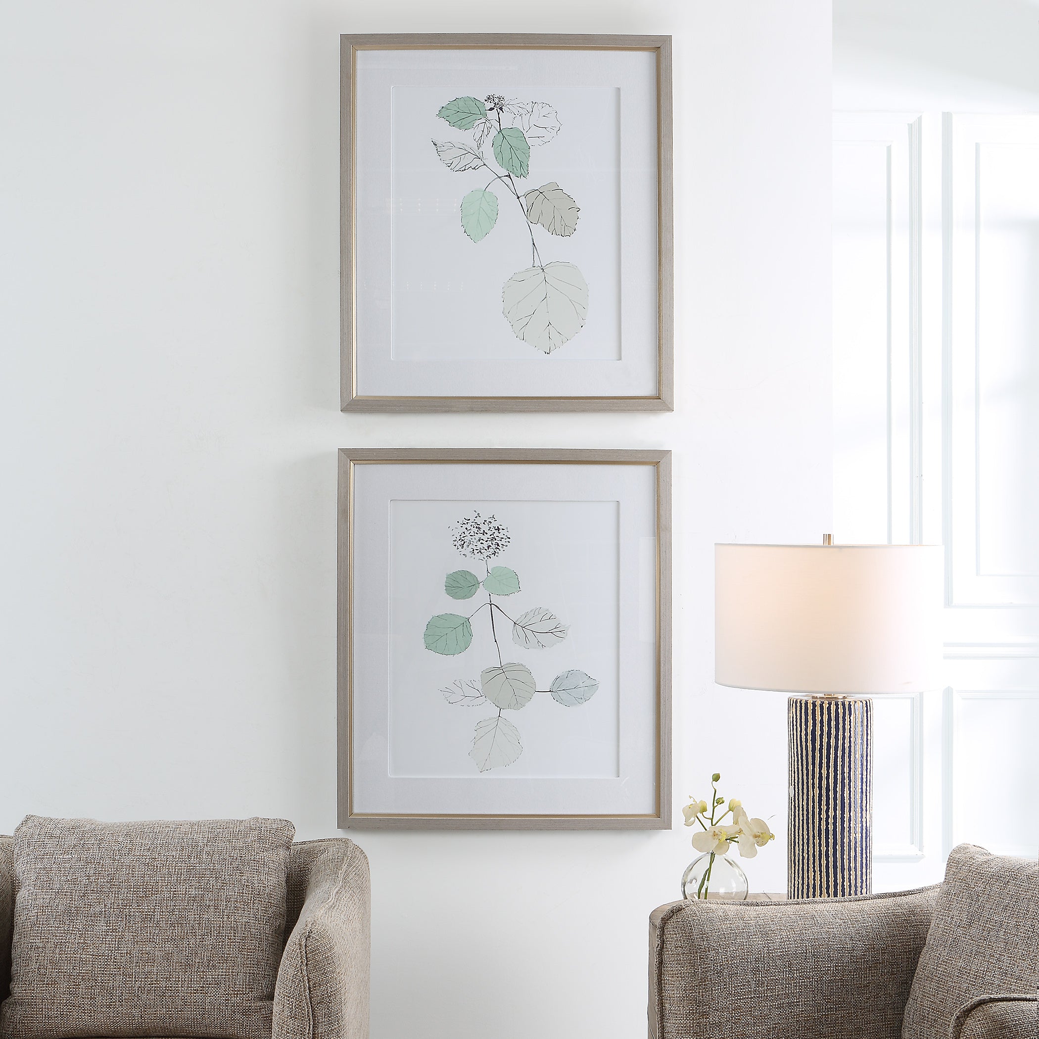 Uttermost Home Decor Uttermost Come What May Framed Prints, S/2