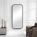 Uttermost Home Decor Motor Freight-Rate to be Quoted Uttermost Concord Black Tall Mirror