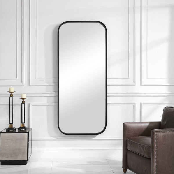 Uttermost Home Decor Motor Freight-Rate to be Quoted Uttermost Concord Black Tall Mirror