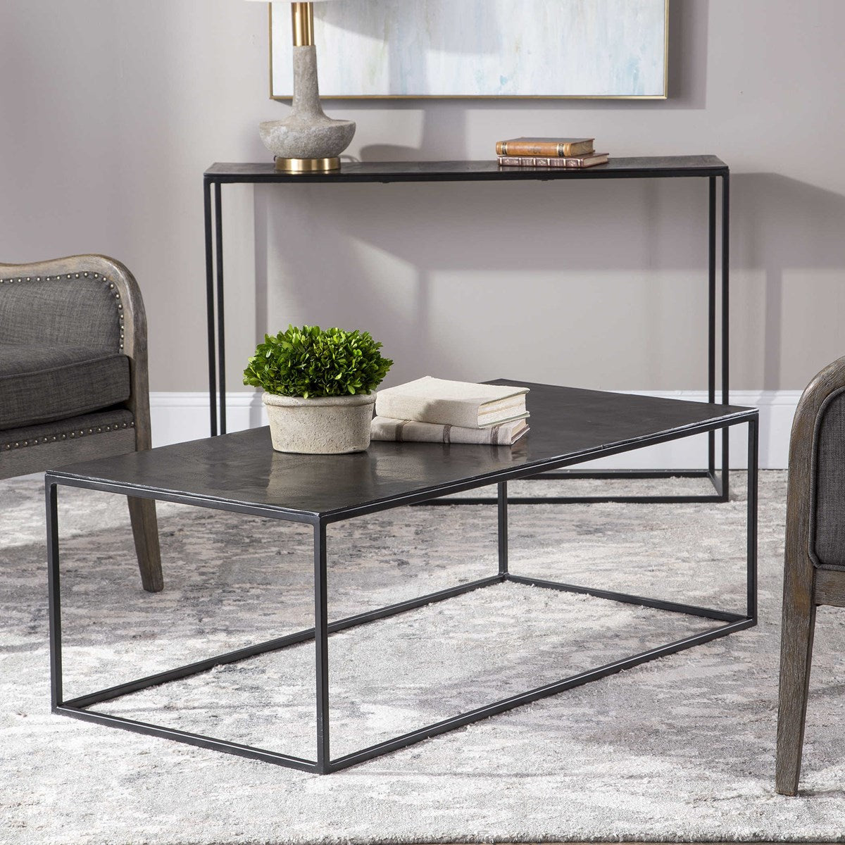 Uttermost Furniture Motor Freight-Rate to be Quoted Uttermost Coreene Coffee Table