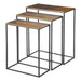 Uttermost Furniture Uttermost Coreene Nesting Tables S/3, Gold