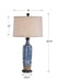 Uttermost Lighting Uttermost Crestwind Table Lamp