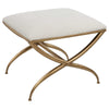 Uttermost Furniture Uttermost Crossing Small Bench, White