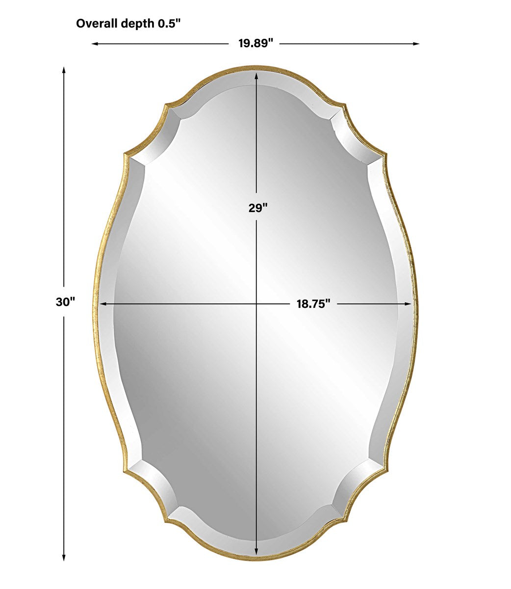 Uttermost Home Decor Uttermost Dakota Mirror - Gold