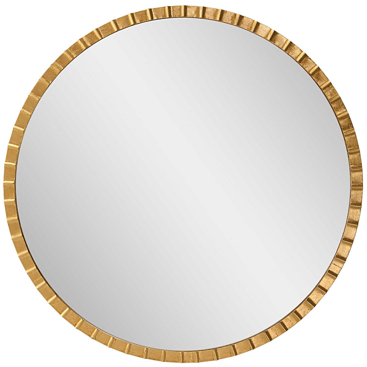 Uttermost Home Decor Motor Freight-Rate to be Quoted Uttermost Dandridge Gold Round Mirror